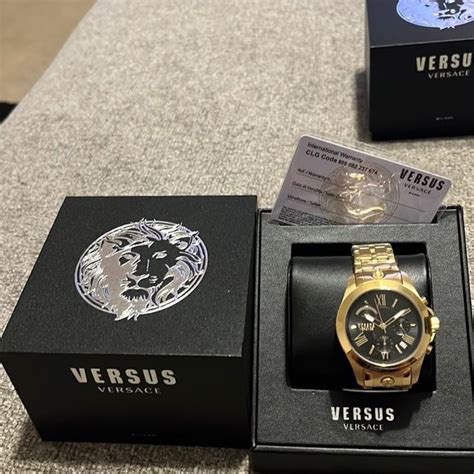 stem release on a versus versace watch|versus versace watch review.